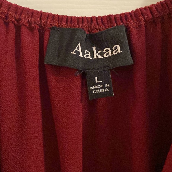 Long red dress - Picture 8 of 8